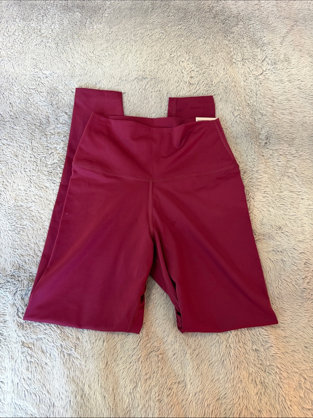 Nike Kids Burgundy High-Rise Bike Shorts